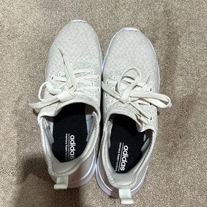 Cream Adidas Cloudfoam Sneakers